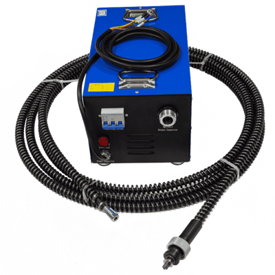 Hordozható kazáncsőtisztító