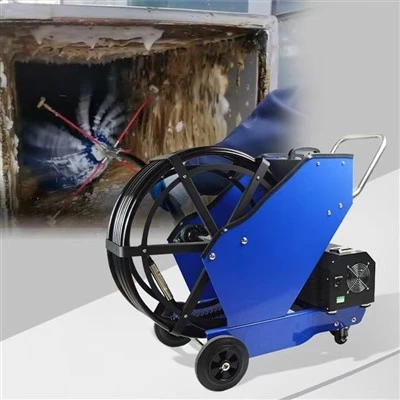 KT 8001 kereskedelmi konyhai kipufogócsatorna kefés rendszer a mély zsírtalanításhoz